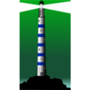 download Lighthouse clipart image with 225 hue color