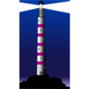 download Lighthouse clipart image with 315 hue color