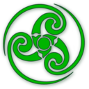 download Celtic clipart image with 0 hue color