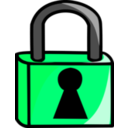 download Lock clipart image with 90 hue color