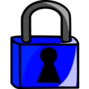 download Lock clipart image with 180 hue color