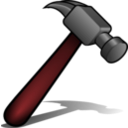download Hammer clipart image with 315 hue color