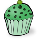 download Chocolate Chips Muffin clipart image with 90 hue color