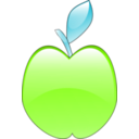 download Crystal Apple clipart image with 90 hue color