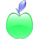 download Crystal Apple clipart image with 135 hue color