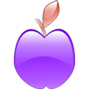 download Crystal Apple clipart image with 270 hue color
