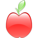 download Crystal Apple clipart image with 0 hue color