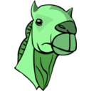 download Camel Head clipart image with 90 hue color