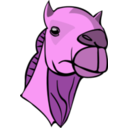 download Camel Head clipart image with 270 hue color