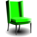 download Old Fashioned Armchair clipart image with 90 hue color