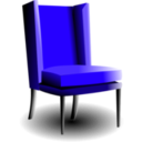 download Old Fashioned Armchair clipart image with 225 hue color