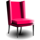 download Old Fashioned Armchair clipart image with 315 hue color
