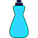 download Dish Detergent Bottle clipart image with 135 hue color