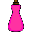 download Dish Detergent Bottle clipart image with 270 hue color