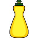 download Dish Detergent Bottle clipart image with 0 hue color