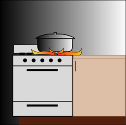 Pot On Stove