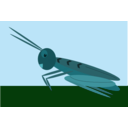 download Grasshopper clipart image with 90 hue color