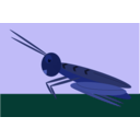 download Grasshopper clipart image with 135 hue color