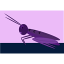 download Grasshopper clipart image with 180 hue color