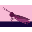 download Grasshopper clipart image with 225 hue color