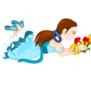 download Beauty And The Beast clipart image with 0 hue color