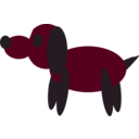 download Dog clipart image with 315 hue color