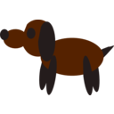 download Dog clipart image with 0 hue color