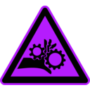 download Signs Hazard Warning clipart image with 225 hue color