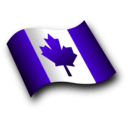 download Canadian Flag 3 clipart image with 270 hue color