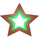 download Star Icon clipart image with 135 hue color