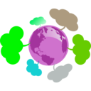 download Mapa De Redes clipart image with 90 hue color