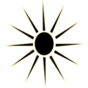 download Sun Icon clipart image with 0 hue color