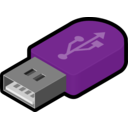download Pendrive Icon clipart image with 45 hue color