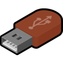 download Pendrive Icon clipart image with 135 hue color