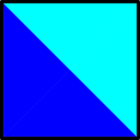 download Signalflag Oscar clipart image with 180 hue color