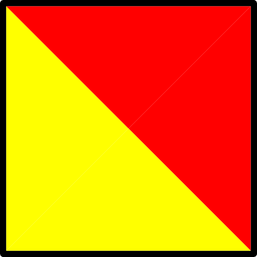 Signalflag Oscar