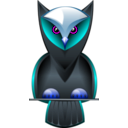 download Owl One clipart image with 180 hue color