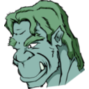 download Orc clipart image with 90 hue color