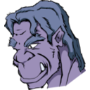 download Orc clipart image with 180 hue color