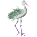 download Bird clipart image with 270 hue color