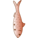 download Fish clipart image with 180 hue color