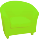 download Single Sofa clipart image with 45 hue color