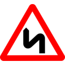 Roadsign Zigzag