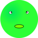 download Smiley Surprised clipart image with 90 hue color
