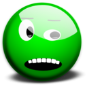 download M Face 4 clipart image with 180 hue color
