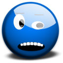 download M Face 4 clipart image with 270 hue color
