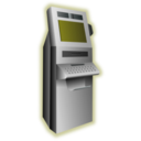 download Kiosk Terminal clipart image with 180 hue color