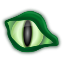 download Croc Eye clipart image with 45 hue color