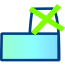 download Tab Remove clipart image with 90 hue color