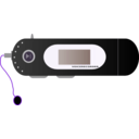 download Mp3 Player clipart image with 270 hue color